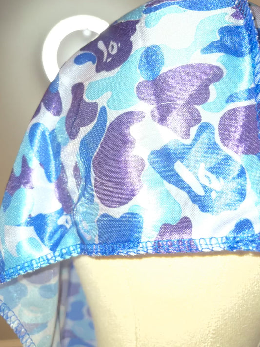 Blue Bape Silky